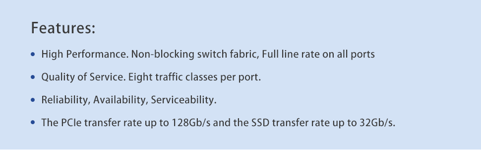 4 Port PCIe 3.0 x16 to NVMe Switch Adapter-STC 3163-4I