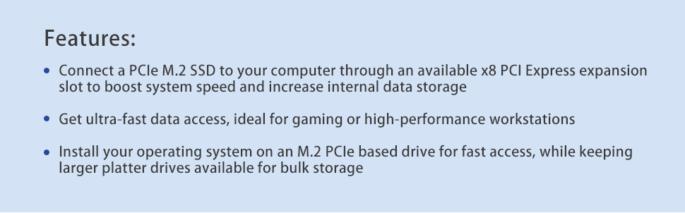 Dual M.2 NVMe PCIe 4.0 x8 Adapter Card- XIC PE382-2I