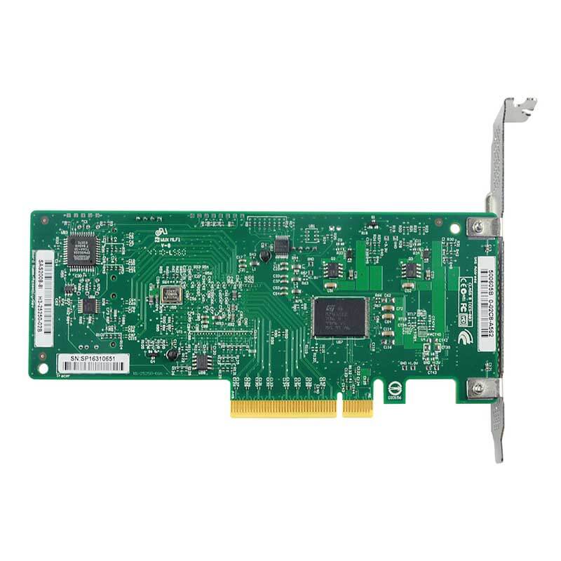 PCIe x8 to 8 Port SAS/SATA 6Gb/s Expansion Card- HBA SAS2008-8I,Compatible for LSI 9211-8I