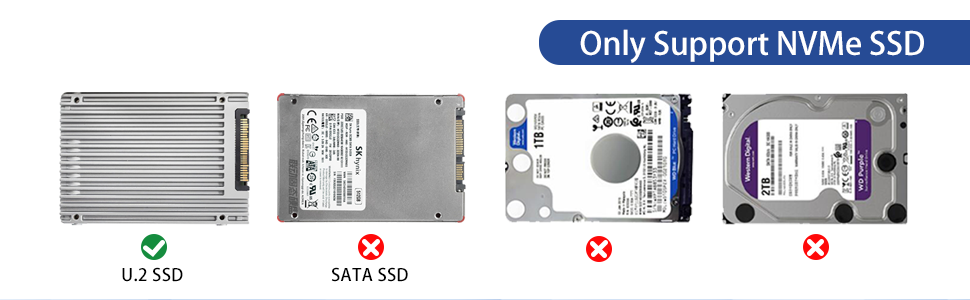2 Port PCIe 3.0 x8 to U.2 NVMe SFF-8643 Adapter Card - XIC PE383