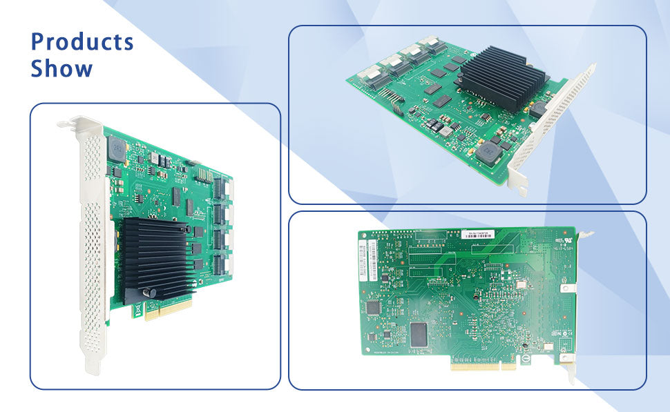 PCIe 2.0 x8 to 16-Port SAS/SATA3 Card SAS2116 6Gb/s UEFI- HBA SAS2116-16I