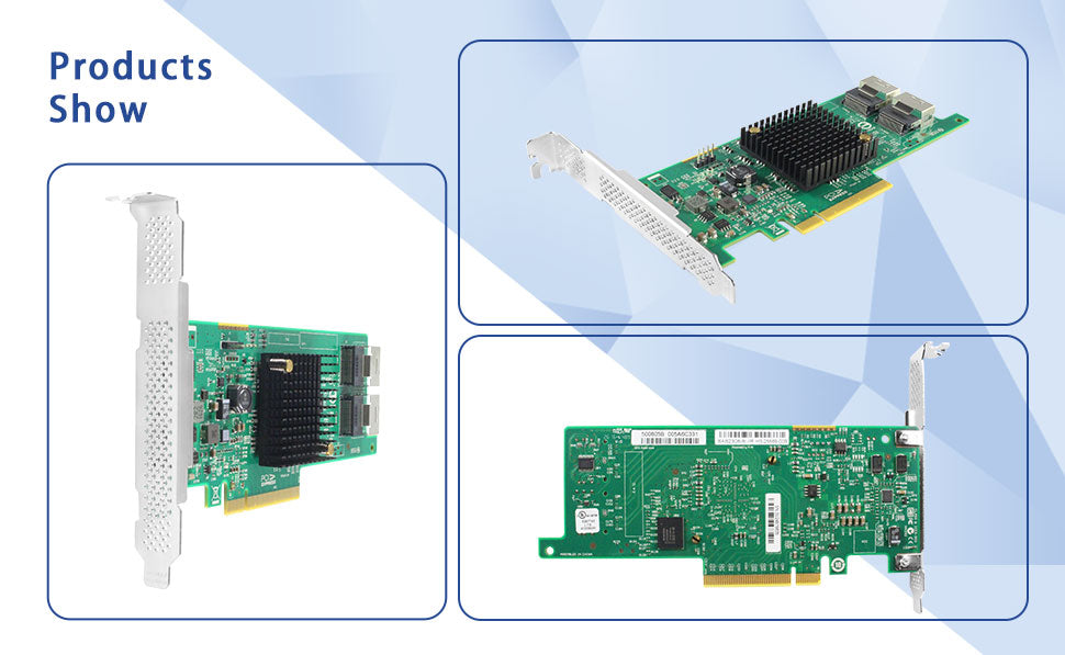 PCIe 2.0 x8 to 8-Port SAS/SATA RAID Card SAS2308-HBA SAS2308-8I