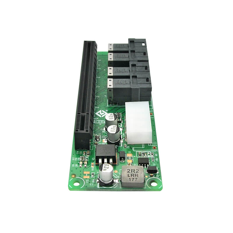 4-Port SFF-8643 auf PCIe3.0 x16 Steckplatzadapter