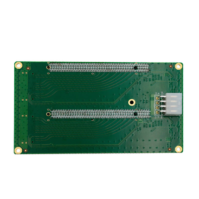 2-Port SFF-8654 auf 2 PCIe4.0 x16-Steckplatzadapter