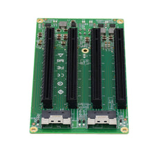 Load image into Gallery viewer, 2 Port SFF-8654 to 4 PCIe4.0 x16 Slot Adapter-XIC F944
