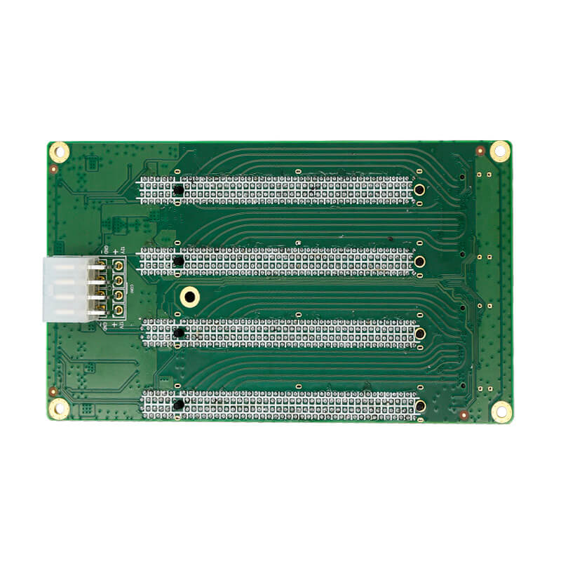 2-Port SFF-8654 auf 4 PCIe4.0 x16-Steckplatzadapter