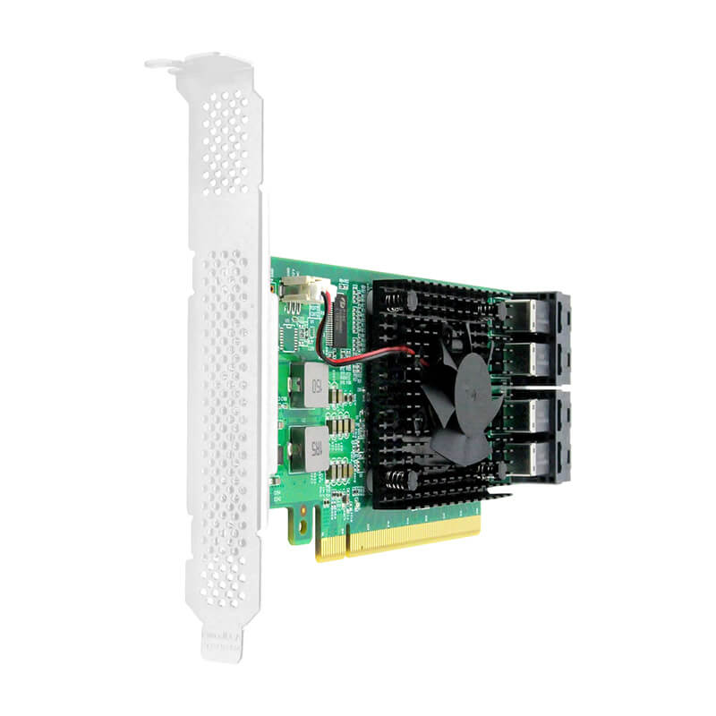 4 Port PCIe 3.0 x16 to NVMe Switch Adapter-STC 3163-4I