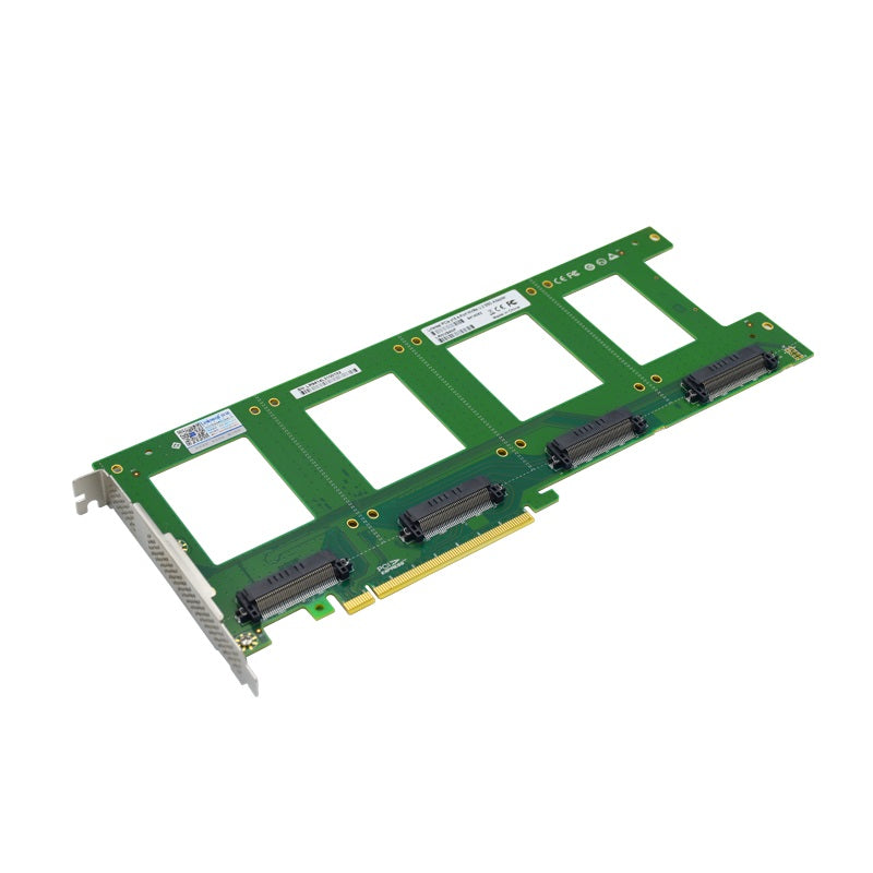 PCIe 3.0 x16 to 4-Port U.2 SFF-8639 Adapter - XIC PE3169