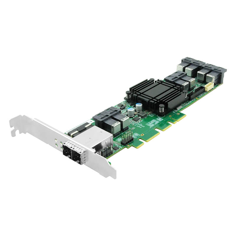 24-Port SFF-8643 SAS Adapter Card SAS35X36 12Gb/s-EXC SAS35X36-24I
