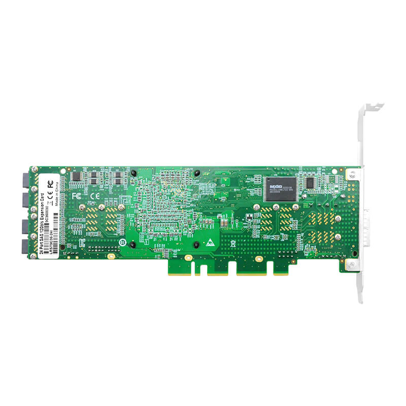 24-Port SFF-8643 SAS Adapter Card SAS35X36 12Gb/s-EXC SAS35X36-24I