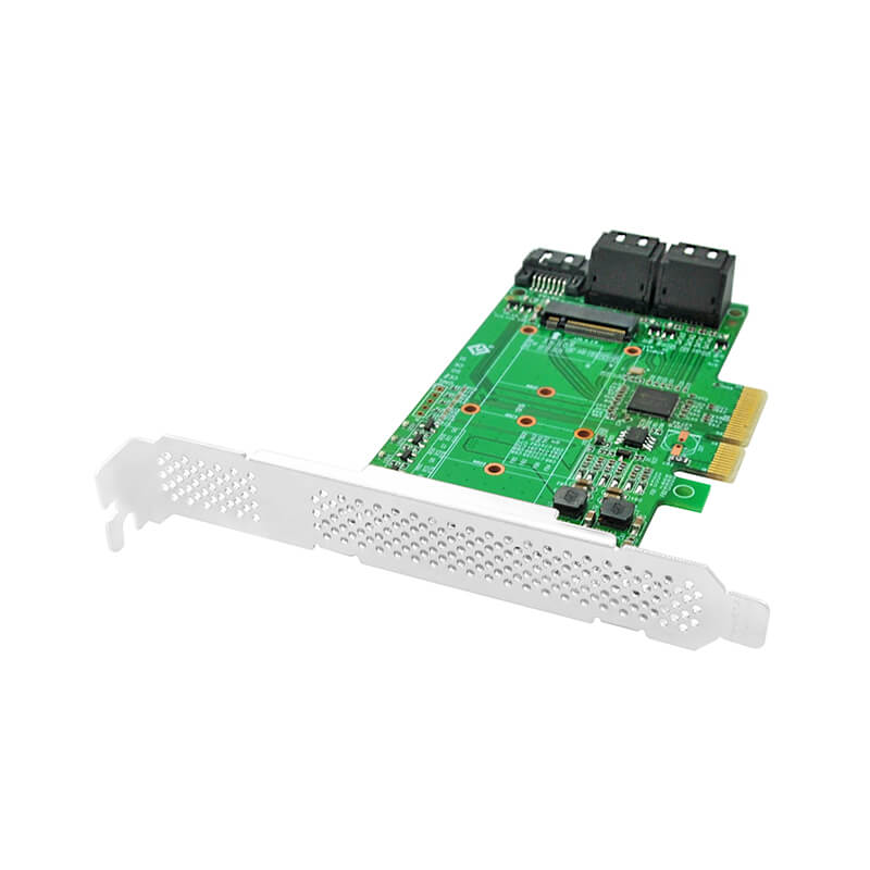 PCIe3.0 x4 to 5 ports SATA 6Gb/s Expansion Card-HBA 585-1M4S