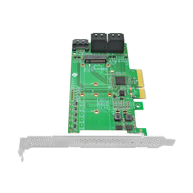 PCIe3.0 x4 to 5 ports SATA 6Gb/s Expansion Card-HBA 585-1M4S