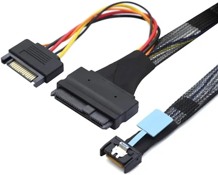 MCIO x4 to SFF-8639 Cable (U.2)