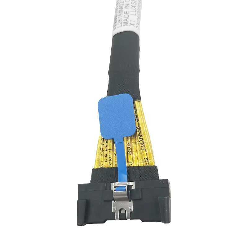 PCIe5.0 High Speed SAS MCIO 8i to MCIO 8i Cable 50CM