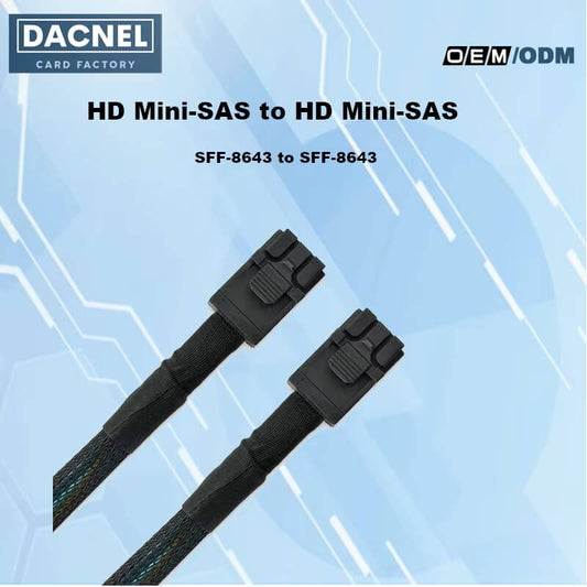 HD Mini-SAS auf HD Mini-SAS (SFF-8643 auf SFF-8643) 60 cm