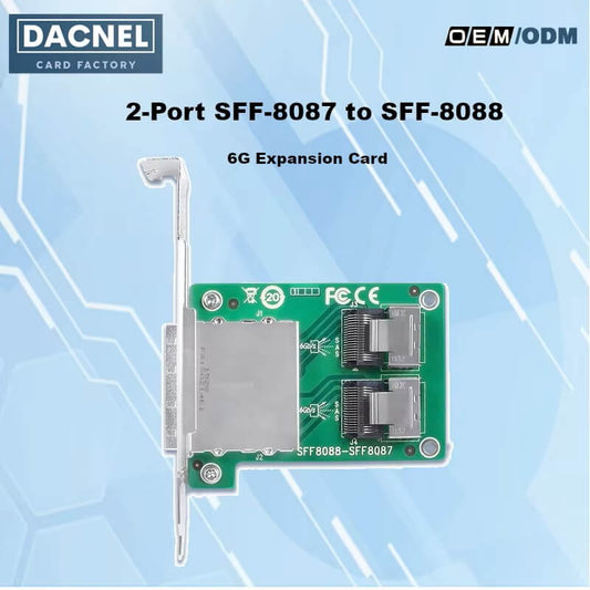 Dual Mini SAS SFF-8088 auf SFF-8087 Mini SAS Adapter