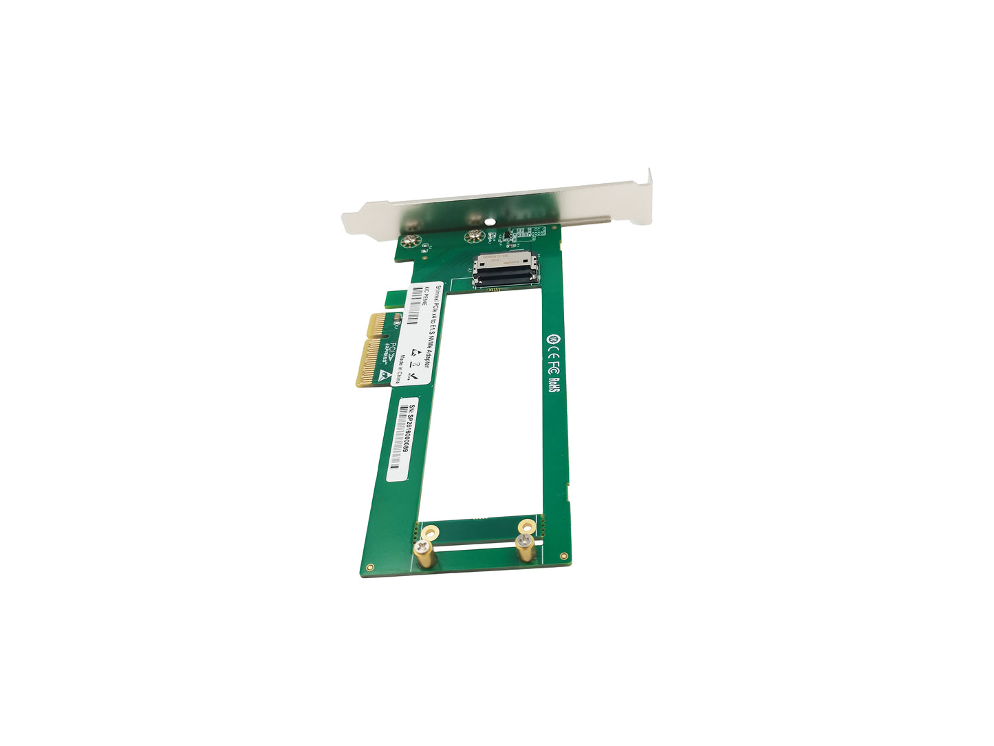 PCIe x4 to E1.S NVMe SSD Adapter