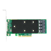 Lade das Bild in den Galerie-Viewer, PCIe 3.1 x8 to 16 Port SAS/SATA/NVMe HBA Expansion Card - HBA SAS3416-16I

