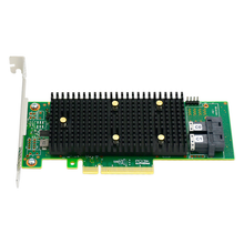 Lade das Bild in den Galerie-Viewer, PCIe 3.1 x8 to 8 Port SAS/SATA/NVMe HBA Expansion Card - HBA SAS3408-8I

